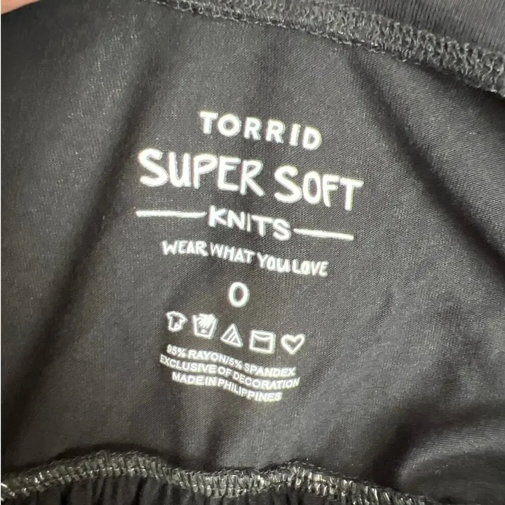 Torrid Belle Sleeve Super Soft Knit Blouse Size 0